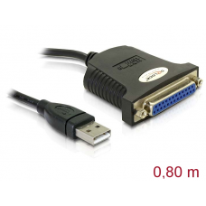 USB 1.1 TO PARALLEL ADAPTER CABLE 0.8M            