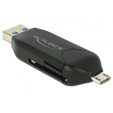 MICRO USB OTG CARD READER + USB 3.0 Α MALE                  