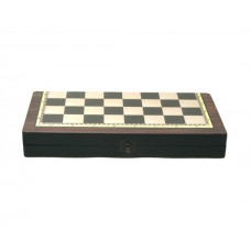 CHESS-BACKGAMMON MDF 48x50cm WITHOUT PAWNS