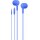 MTK HEADPHONES WITH MICROPHONE 1.2m STEREO C5146 BLUE