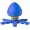 CELLY BLUETOOTH WATERPROOF SPEAKER  3W/ 150Hz-18KHz - BLUE