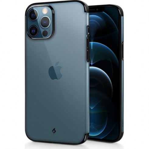 TTEC ChromeClear Back Cover Σιλικόνης Διάφανο (iPhone 12 / 12 Pro)