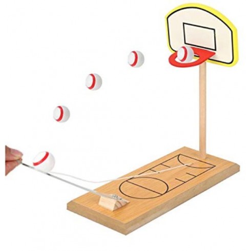 Επιτραπέζιο ξύλινο παιχνίδι μπάσκετ