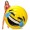 Φουσκωτό στρώμα θαλάσσης  emoji LOL  150cm