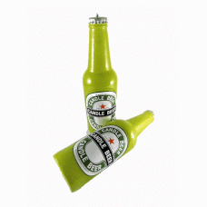 Χειροποίητο κερί μπύρα πράσινο μπουκάλι