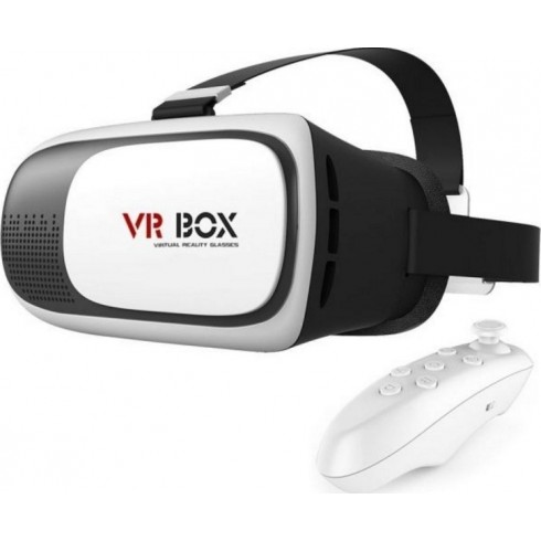 3D γυαλιά εικονικής πραγματικότητας VRBOX για smartphones 4.7"-6" με ασύρματο Bluetooth χειριστήριο