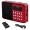 FM Ραδιόφωνο με USB/TF κόκκινο - LFJTS-31