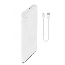 Belkin BOOST↑CHARGE™ Power Bank 10K with Lightning Connector + Lightning Cable-F7U065btWHT