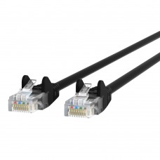 Belkin A3L793bt02MBKHS CAT5e Ethernet Patch Cable Snagless, RJ45, M/M