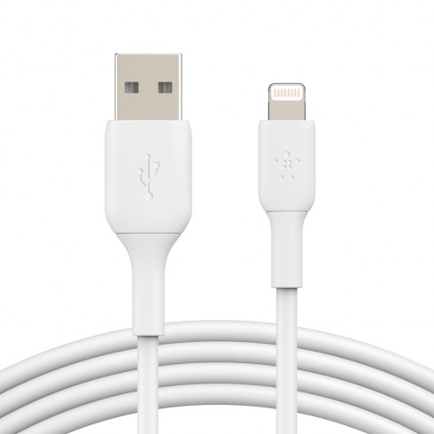 Belkin CAA001bt3MWH Lightning to USB-A Cable