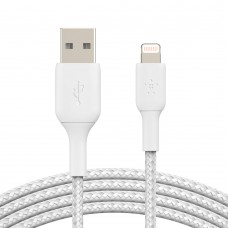 Belkin CAA002bt0MWH Braided Lightning to USB-A Cable (0.15m)