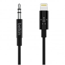 BELKIN 3.5mm AUDIO CABLE WITH LIGHTNING CONNECTOR 1.8m